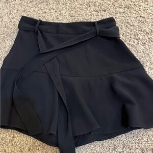 Black Zara Skirt with Belt